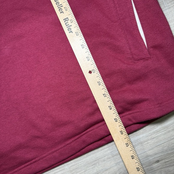 Boston College Champion Heritage Rugby Sweatshirt Embroidered #63 Maroon SZ XL - Picture 5 of 6